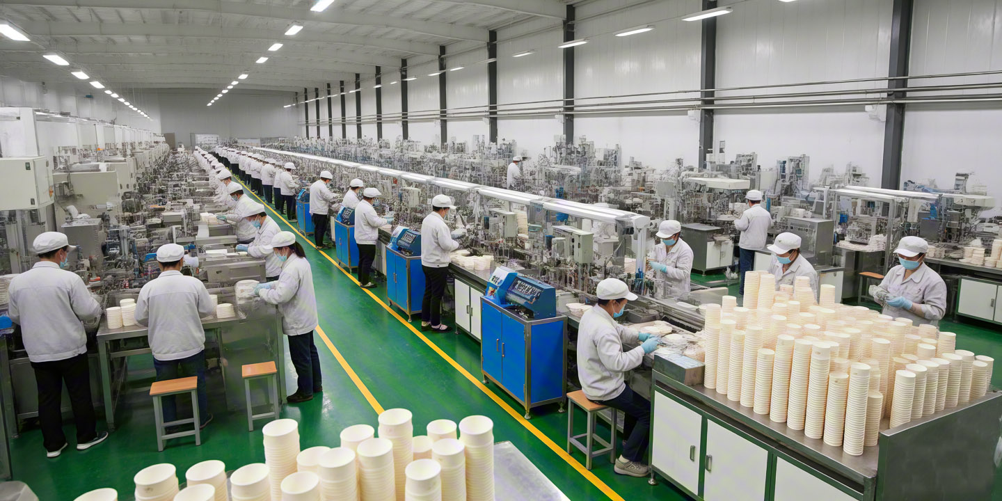 Inside our production facility